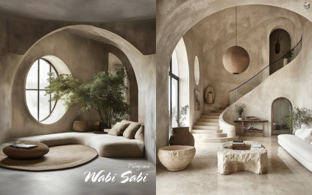 phong cách Wabi Sabi